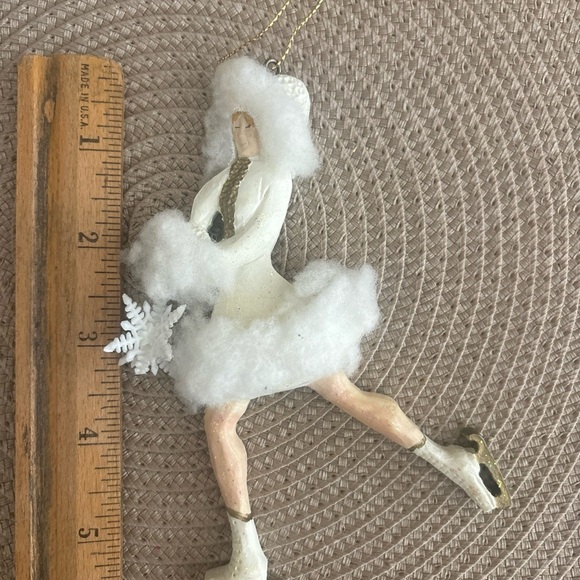Kurt Adler Ice Skating Snow Princess Christmas Ornament - Picture 1 of 5